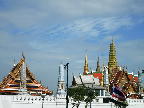 Grand Palace from Outside Walls