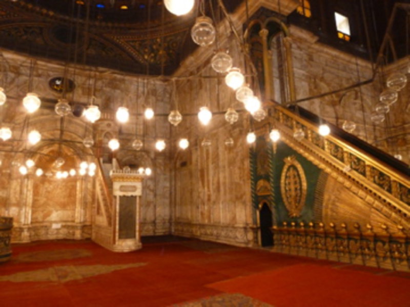 inside mosque