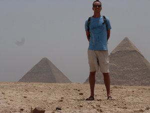 Me from above the pyramids.