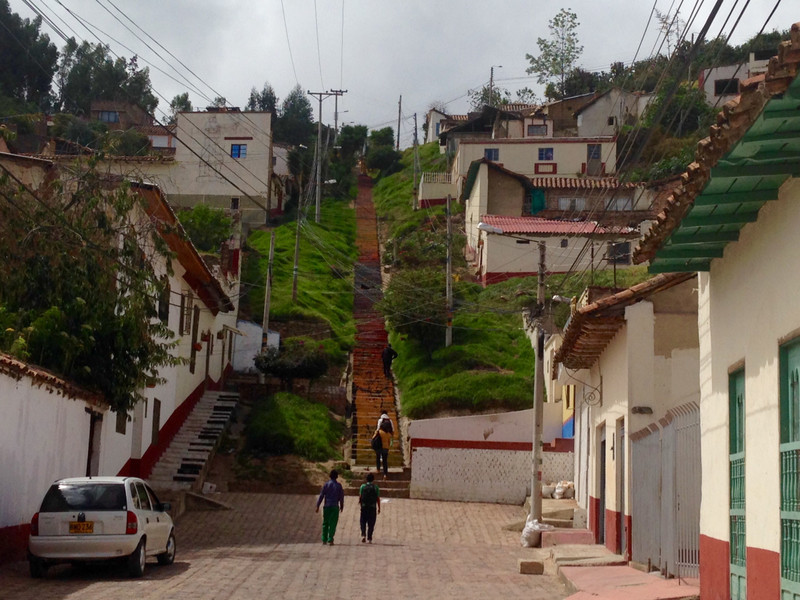 Stairs in Sogamoso 