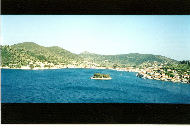 Ithaka - Harbor view from near Menelaus's cave 2000