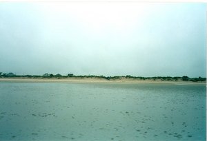 Utah Beach at low tide 2000