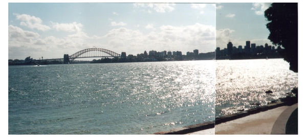 View of Sydney Harbour, from Bradley's Head, Mosman