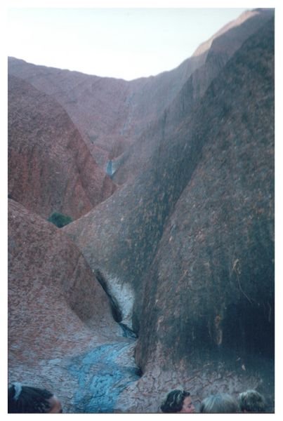 What happens to the rainwater that falls onto Uluru? Here’s the answer.