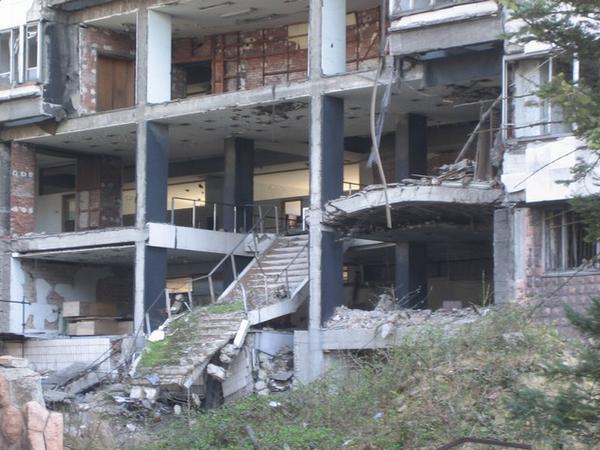 Destruction in Belgrade 4