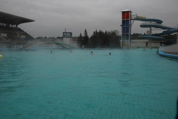 The pool in Reykjavik