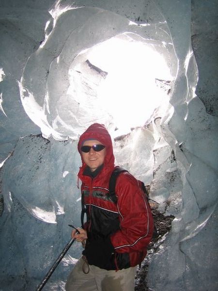 Glacier tunnell