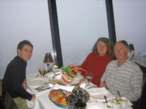 Lunch in the CN tower