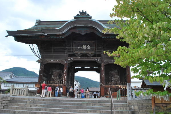 Temple gates