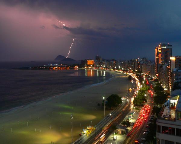 storm over copacabana