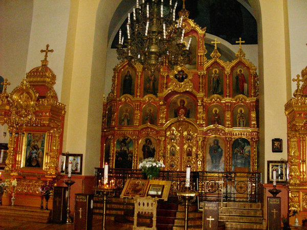 inside a russian church