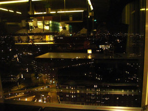 view from Gothia towers cafe