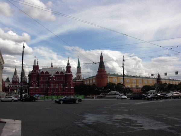 approaching the red square