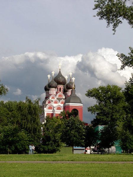 a church in Moscow centre