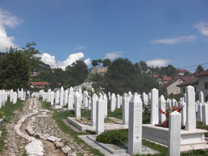 military cemetery, Sarajevo
