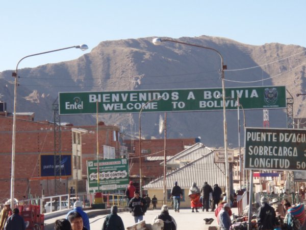 Bolivia... at last!