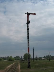 Semaphore signal post