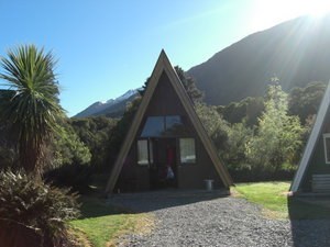 a backpackers?! in the stunning southern alps