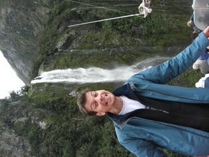 crazy dutch dude plus waterfall!