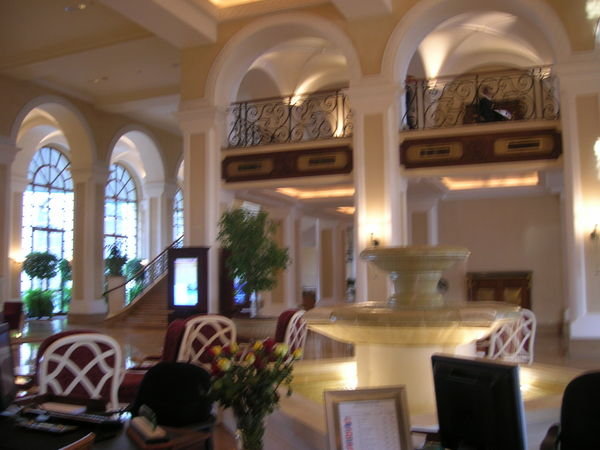 The lobby