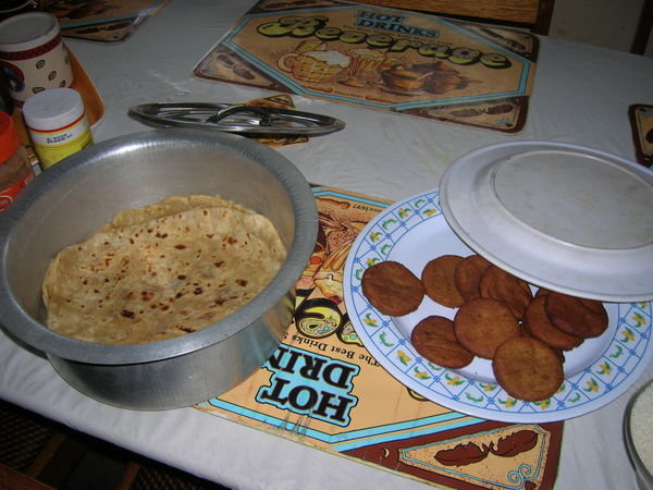 Uganda - Cookies and Chipati