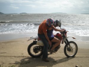 Bike lessons for Ceira