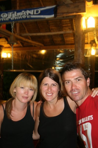 My first travel friend ever, Louis, and his kickass girl Jo