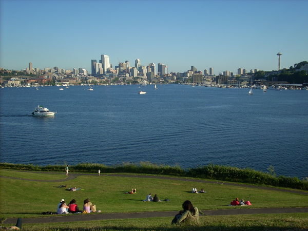 View from the Gas Works Park