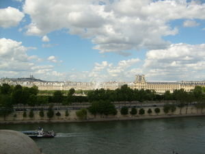 View from the top of Musee d'Orsay