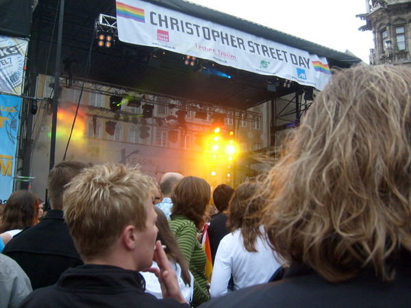 The stage of the festival