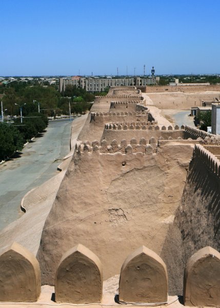 Khiva city wall