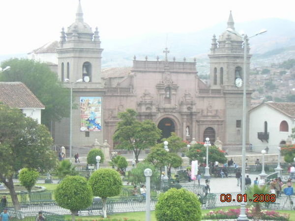 View of the cathedral on the main square