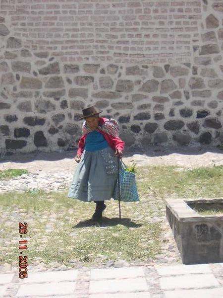 Peruvian lady