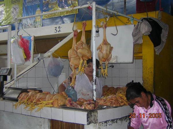 The chicken stall