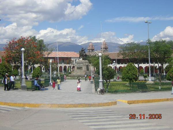 The main plaza