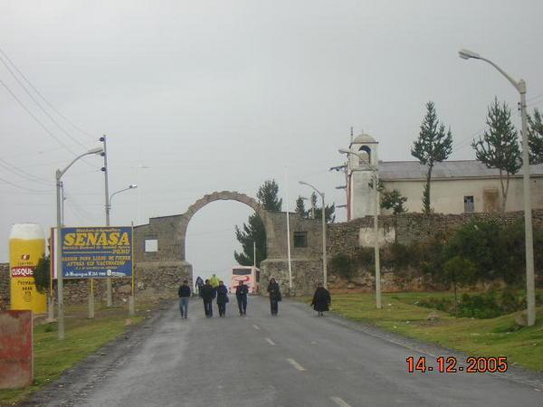 Peruvian/Bolivian border