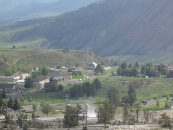 View of Mammoth
