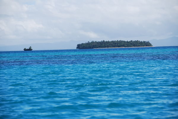 Caqalai island and tiny Snake Island