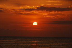 Sunset over Lembok