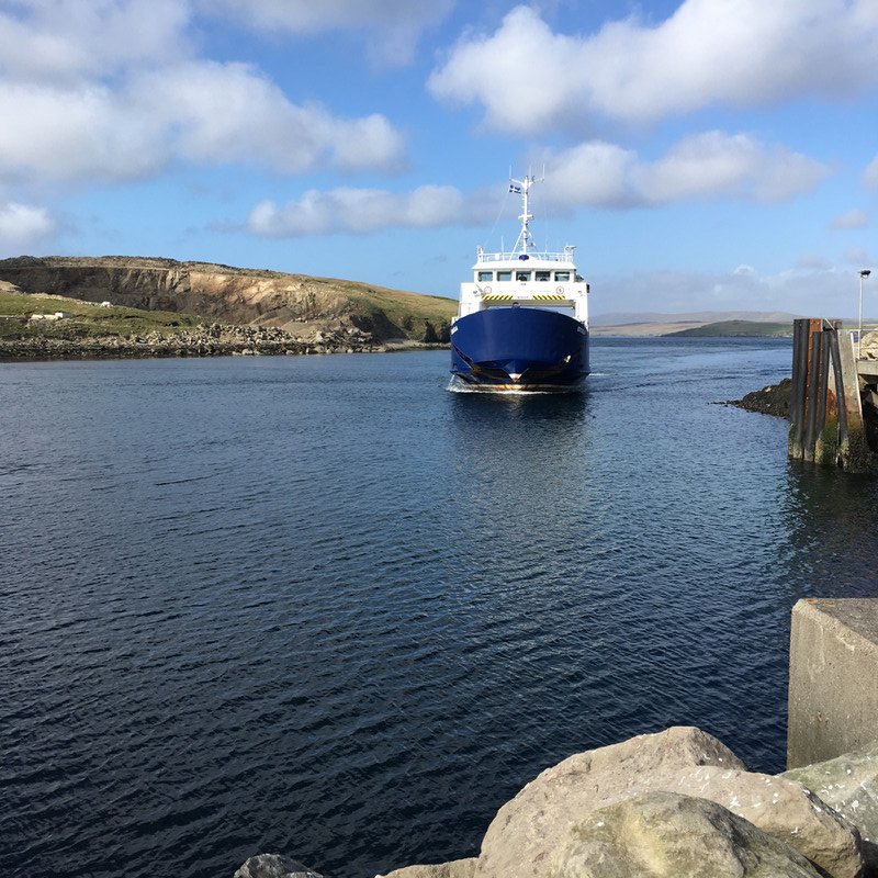 Yell to Unst ferry