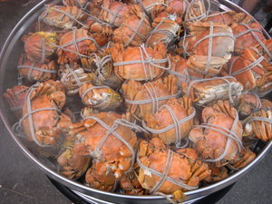 crabs boiling