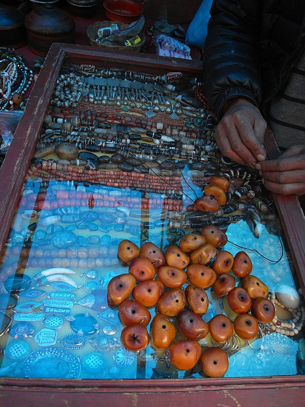 amber in the market