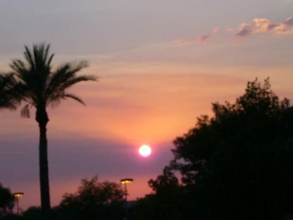 sunset in Phoenix