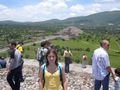 me at the top of the Pyramid of the Sun - Teotihuacan
