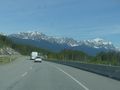 Route des glaciers, parc national de Banff