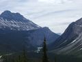 Route des glaciers, parc national de Jasper