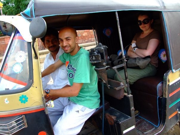 rickshaw driving