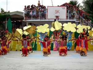 Dans wedstrijd Malapascua