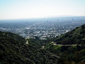 Uitzicht over Los Angeles