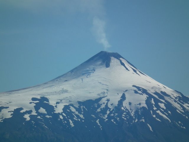 Vulkaan uitzicht vanuit Park Huerquehue